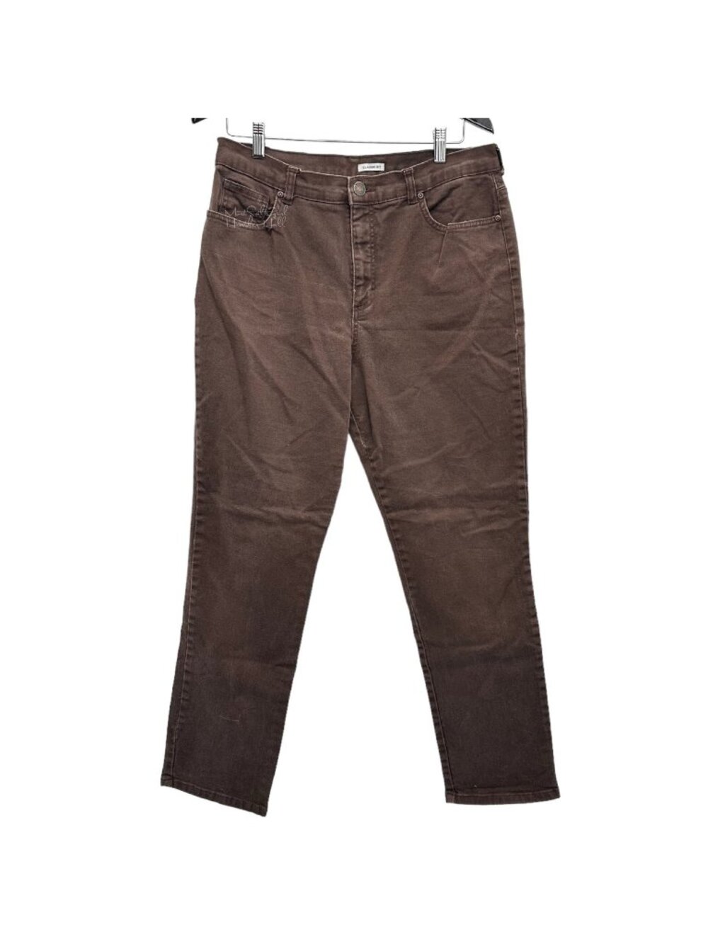 Basic Editions High-Rise Classic Fit Jeans Size 14